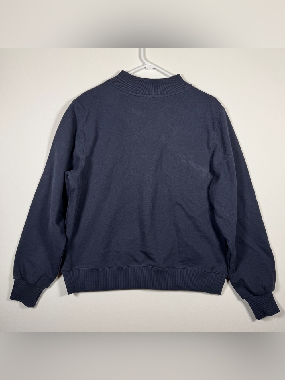 Women's Mockneck Pullover Sweatshirt, NWT- Parke x Target Navy XXS/XS, in hand - Picture 2 of 4
